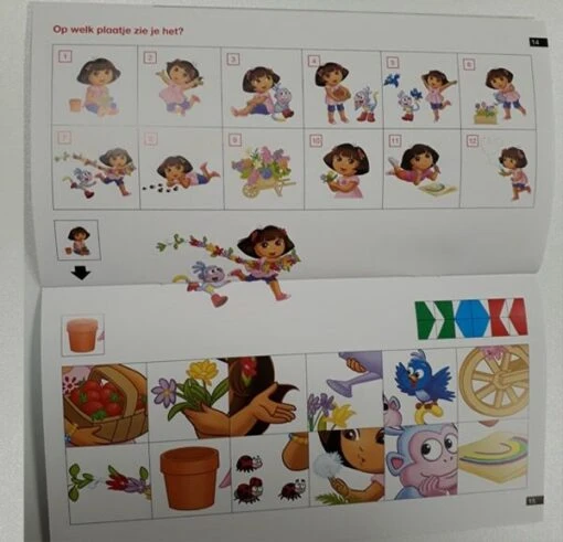 Mini Loco Boekje: Spelen Met Dora (4-6 Jaar) -Spel Speelgoed Winkel spelen met dora 2 voorbeeld