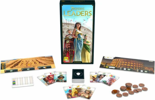 7 Wonders: Leaders (nieuwste Versie) -Spel Speelgoed Winkel spelmateriaal 7 wonders leaders uitbreiding web