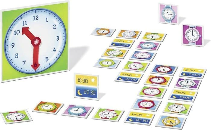 Hoe Laat Is Het? (Ravensburger) 4 Hoe Laat Is Het? (Ravensburger) - Afbeelding 2