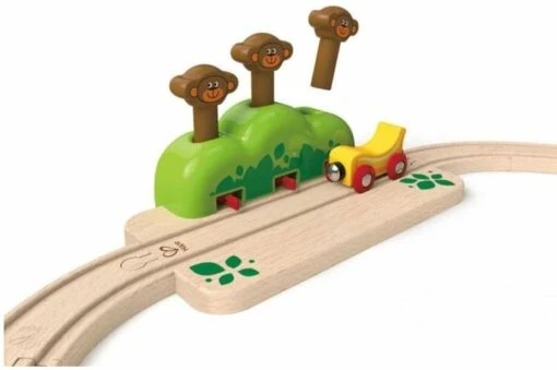 My Little Railway Set -Spel Speelgoed Winkel springende aapjes