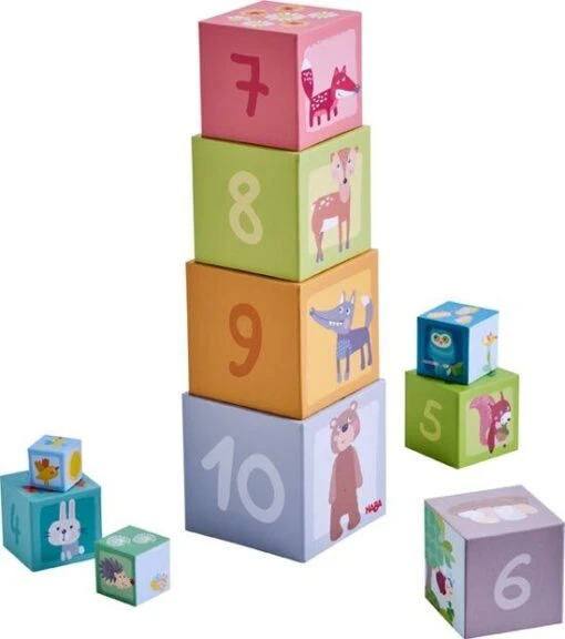 Stapelblokken Bosvrienden -Spel Speelgoed Winkel stapelblokken bosvrienden 2