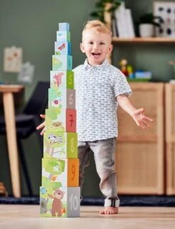 Stapelblokken Bosvrienden -Spel Speelgoed Winkel stapelblokken bosvrienden 4