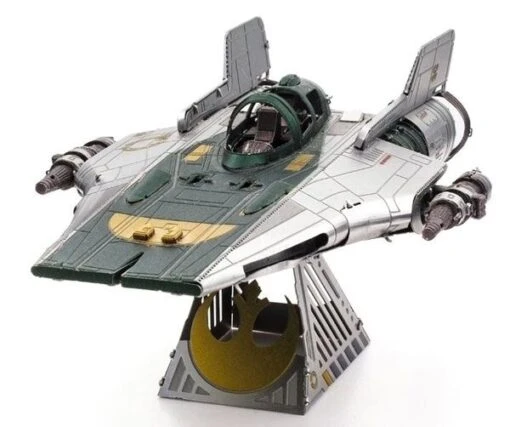 Metal Earth - Star Wars Resistance A-Wing Fighter -Spel Speelgoed Winkel star wars resistance a wing fighter voorkant web