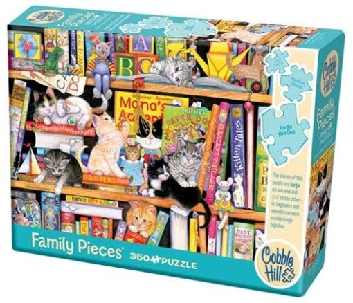 Storytime Kitties (350) - Familiepuzzel -Spel Speelgoed Winkel storytime kitties familiepuzzel web