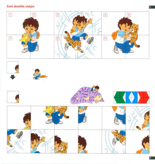 Mini Loco Boekje: Op Avontuur Met Diego (4-6 Jaar) -Spel Speelgoed Winkel thu75031 1