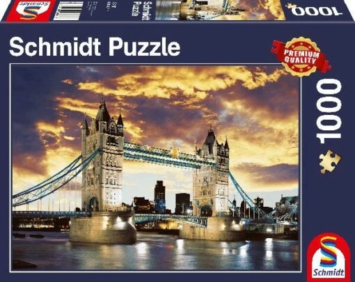 Tower Bridge London (1000) -Spel Speelgoed Winkel tower bridge puzzel schmidt web