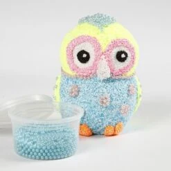 Foam Clay Kleuren Assortiment Met Glitter - 10x35g -Spel Speelgoed Winkel uil pearl clay 2
