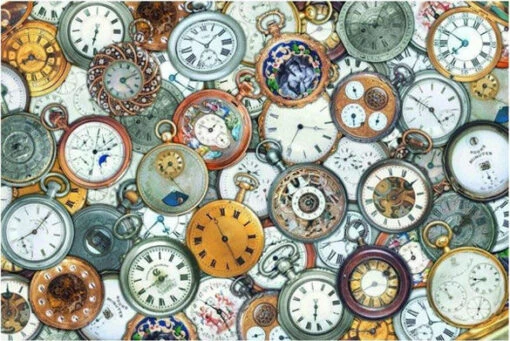 Uurwerken (1000) -Spel Speelgoed Winkel uurwerken puzzel web
