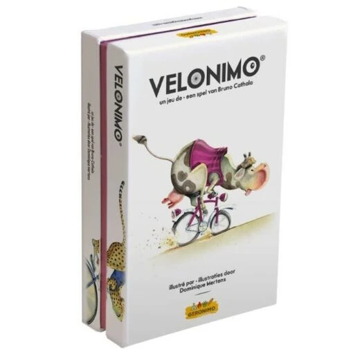 Velonimo (+ Promo Pack Velomino Legende) -Spel Speelgoed Winkel velonimo kaartspel geronimo games
