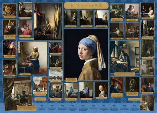 Vermeer (1000) -Spel Speelgoed Winkel vermeer kunstschilder web 2