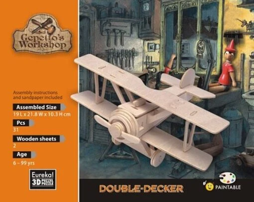 Gepetto's Double-Decker (31) -Spel Speelgoed Winkel verpakking gepetto s double decker web
