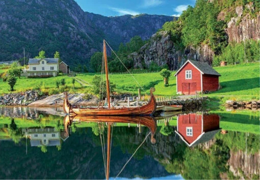 Vikingschip (1500) -Spel Speelgoed Winkel viking ship puzzel web
