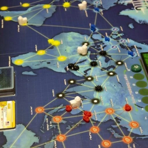 Pandemic Compatible Virus Tokens Pack -Spel Speelgoed Winkel virus tokens pack compatible with pandemic 1