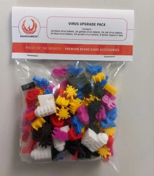 Pandemic Compatible Virus Tokens Pack -Spel Speelgoed Winkel virus upgrade set