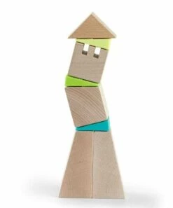 3D Compositiespel Scheve Torens -Spel Speelgoed Winkel voorbeeld scheve toren bouwspel