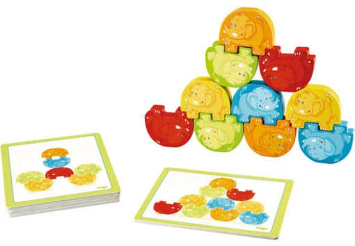 Stapelspel Waggelfanten -Spel Speelgoed Winkel waggelfanten1 web