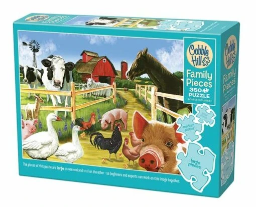 Welcome To The Farm (350) - Familiepuzzel -Spel Speelgoed Winkel welcome to the farm puzzle 350