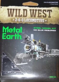 Metal Earth - Wild West 2-6-0 Locomotive -Spel Speelgoed Winkel wild west locomotive 2 6 0 web