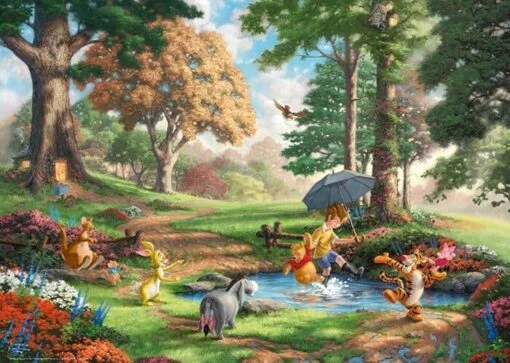 Winnie The Pooh (1000) -Spel Speelgoed Winkel winnie the pooh 1000 stukjes