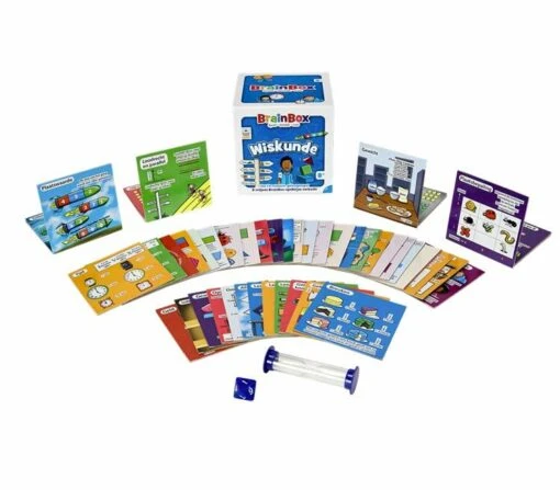 Brainbox Wiskunde -Spel Speelgoed Winkel wiskundespel vanaf 8 jaar