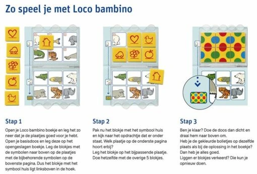 Bambino Loco Jules In De Dierentuin (3-5 Jaar) -Spel Speelgoed Winkel zo speel je bambino loco jules in de dierentuin