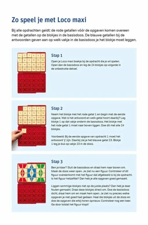 Maxi Loco Boekje Dolfje Weerwolfje - Puzzelen Met Spelling (7-9 Jaar) -Spel Speelgoed Winkel zo speel je maxi loco