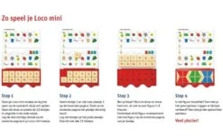 Mini Loco Pakket: Ik Ga Naar De Kleuterklas (4-6 Jaar) -Spel Speelgoed Winkel zo speel je mini loco 1